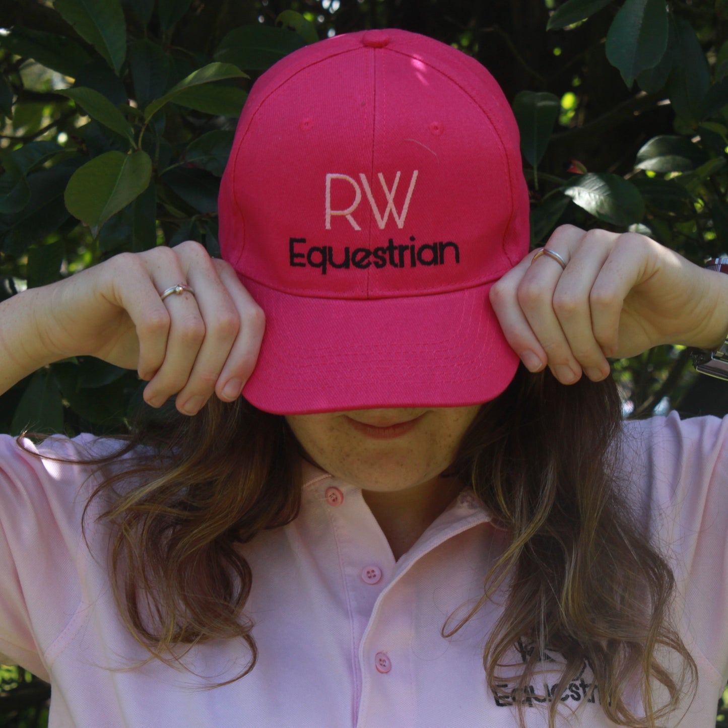 RW Equestrian Cap - Pink