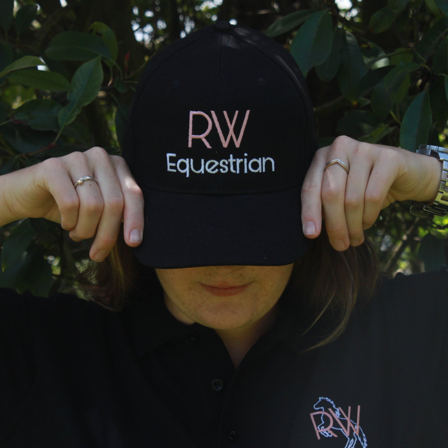 RW Equestrian Cap - Black