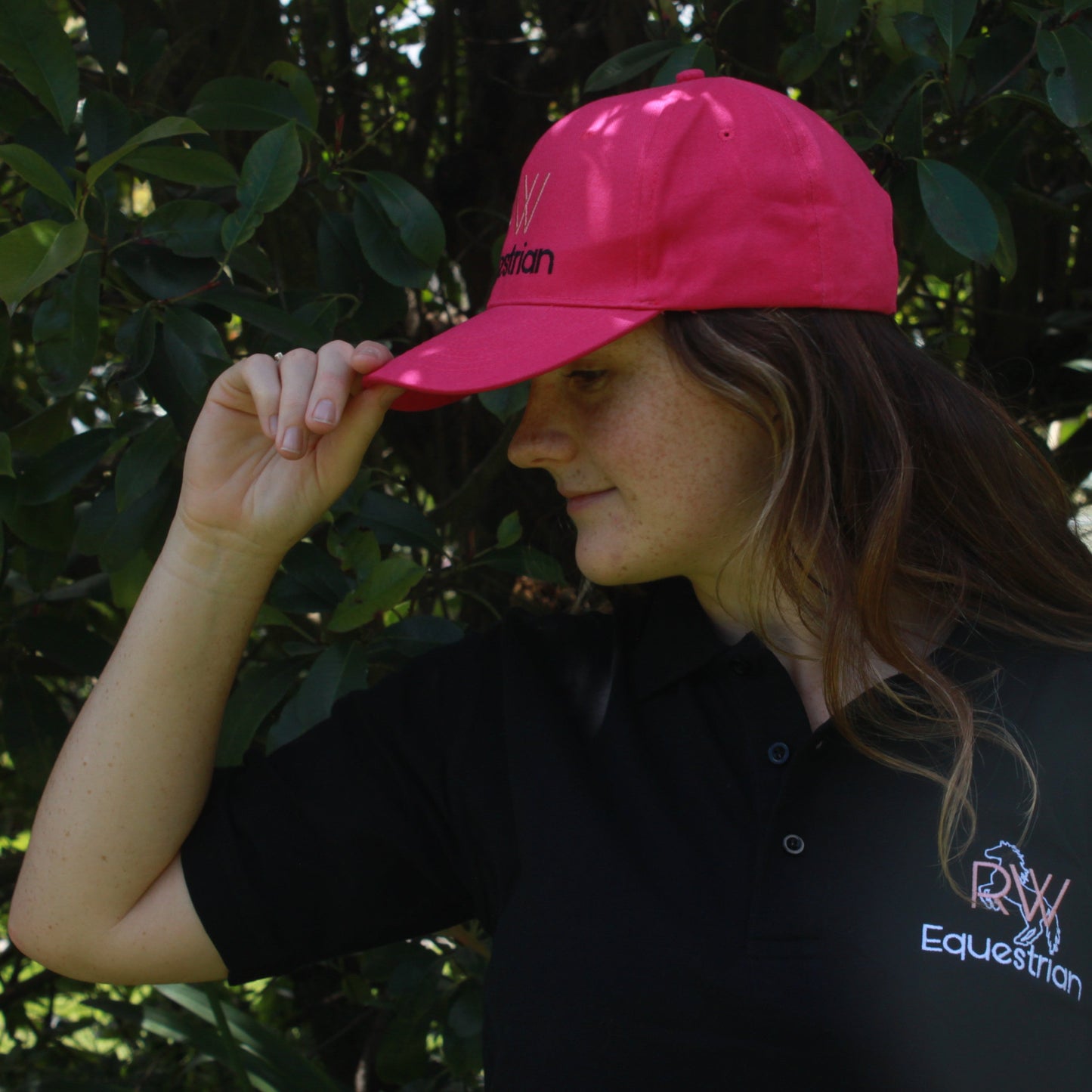 RW Equestrian Cap - Pink