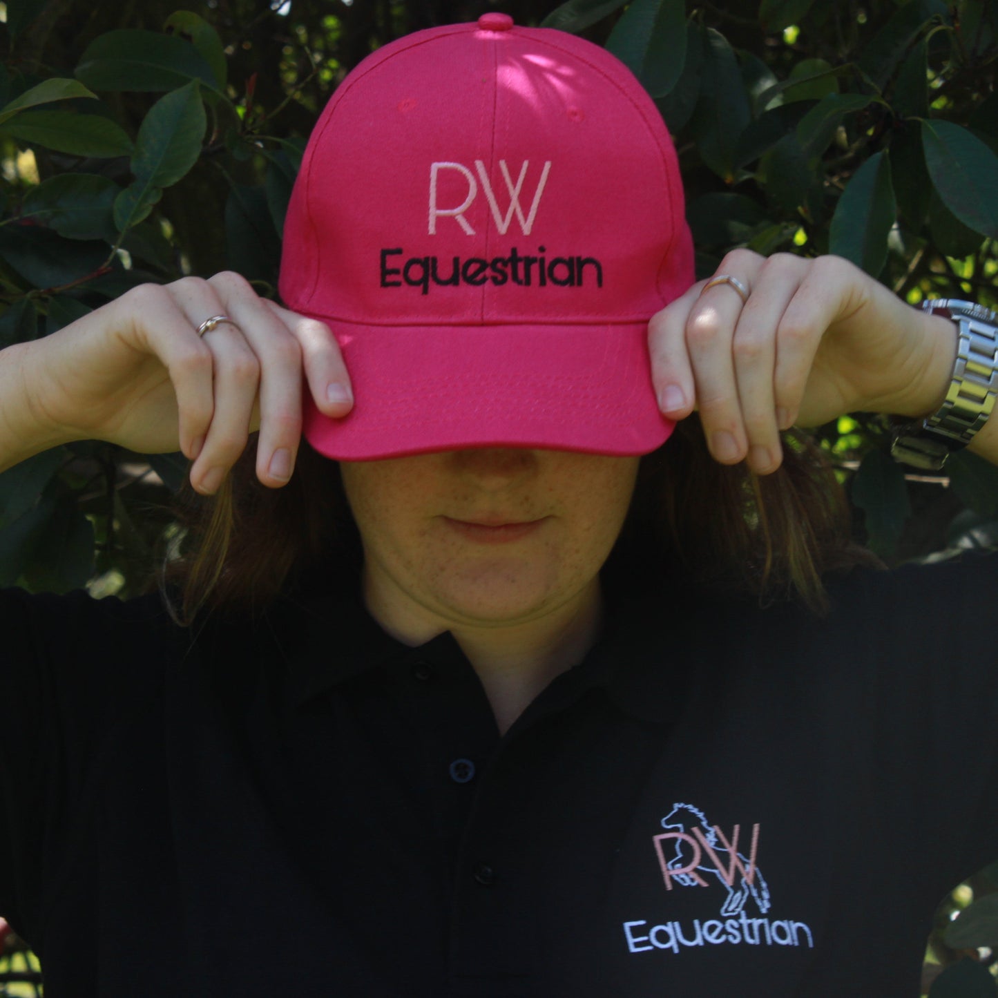 RW Equestrian Cap - Pink