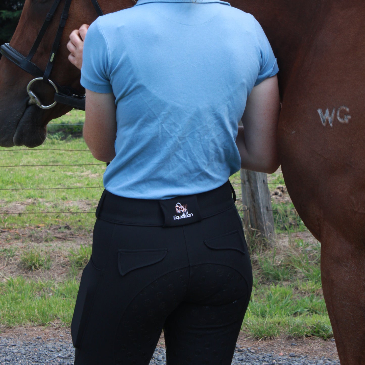 RW Full Grip Breeches - Black