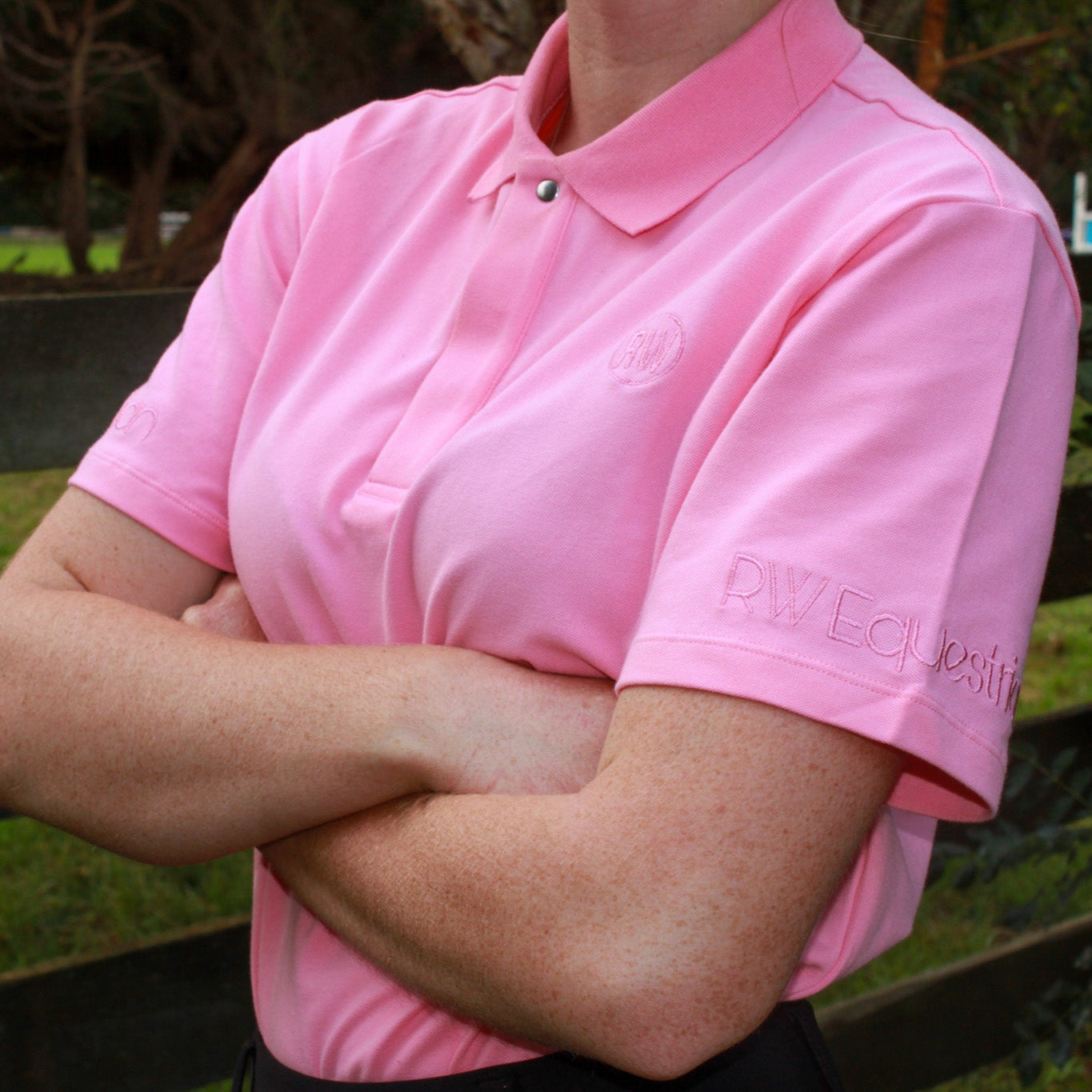 RW Polo Shirt - Pink