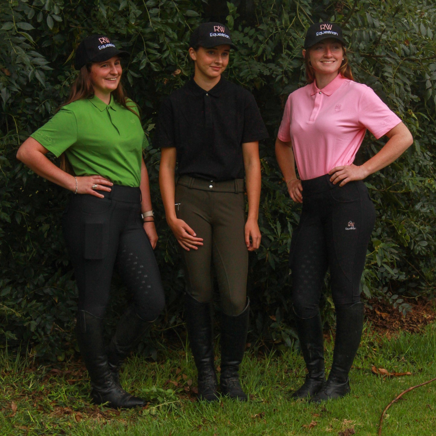 RW Full Grip Breeches - Olive Green